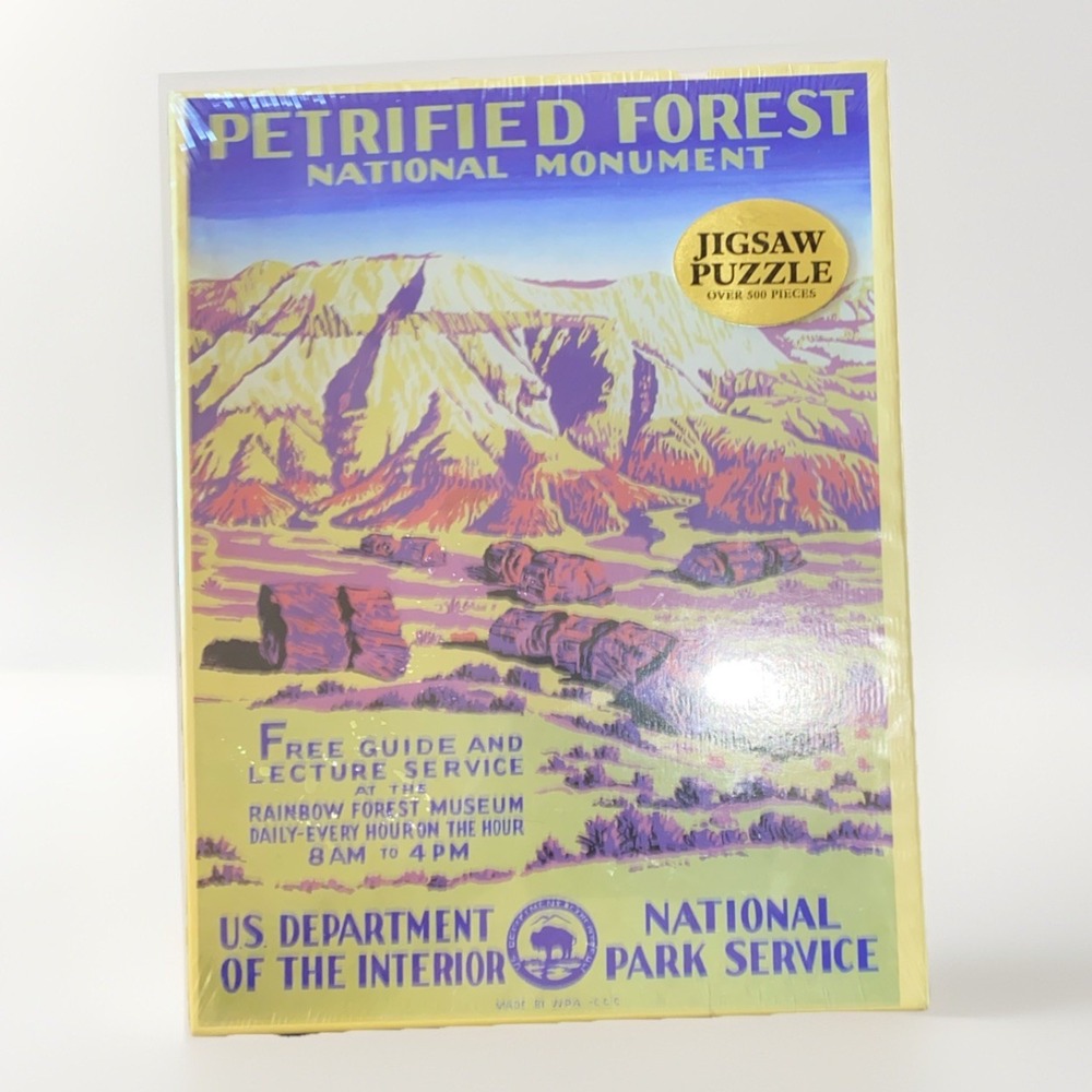 NEW SEALED Petrified Forest National Monument /Park Puzzle 500+ Pieces